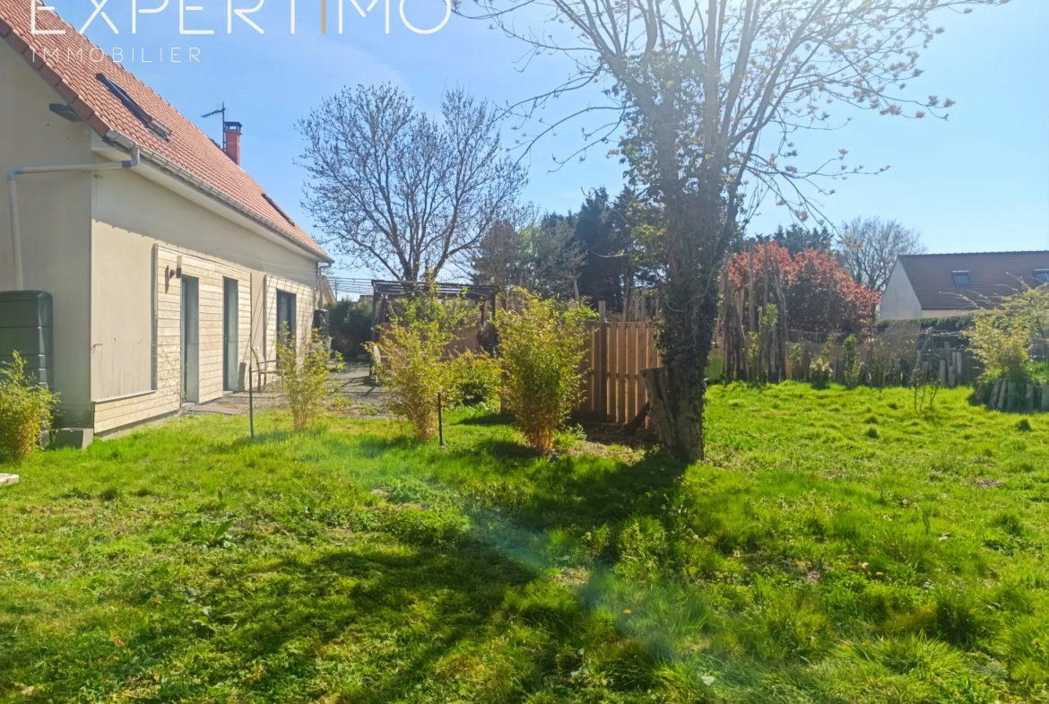 Maison loft lumineuse près de la baie de Somme avec jardin et 3 chambres 
