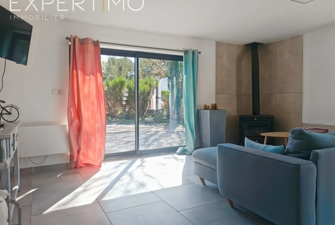 Maison loft lumineuse près de la baie de Somme avec jardin et 3 chambres 