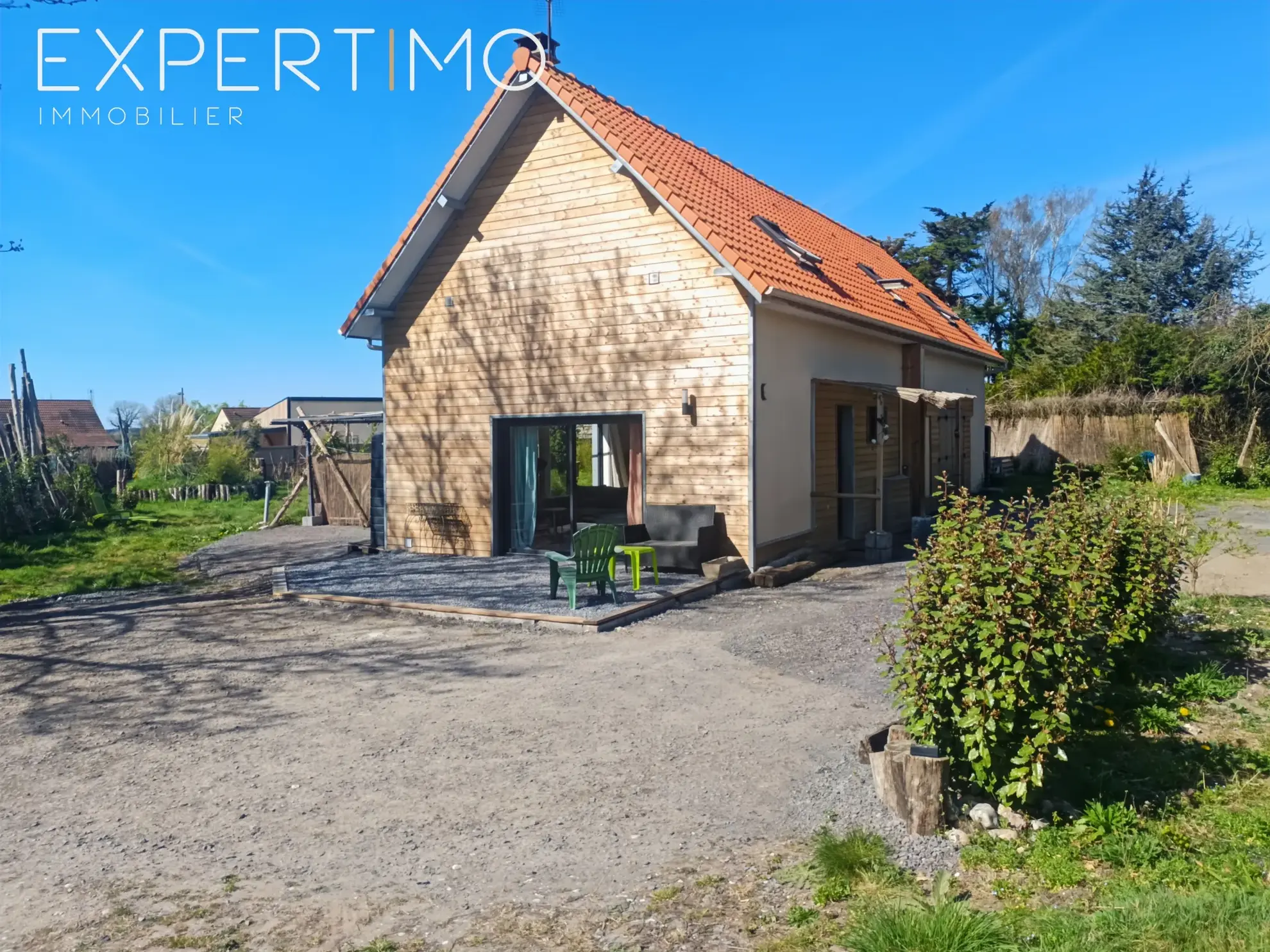 Maison loft lumineuse près de la baie de Somme avec jardin et 3 chambres 