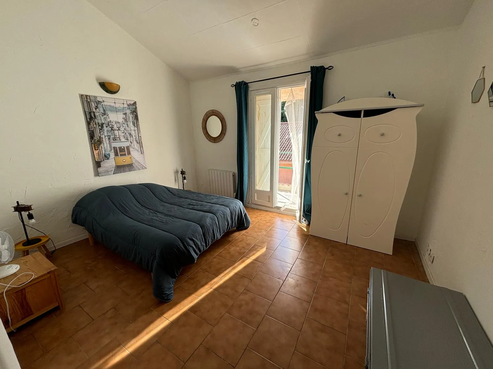 Villa mitoyenne à Poggio Mezzana à 300m de la plage avec jardin et 2 chambres 