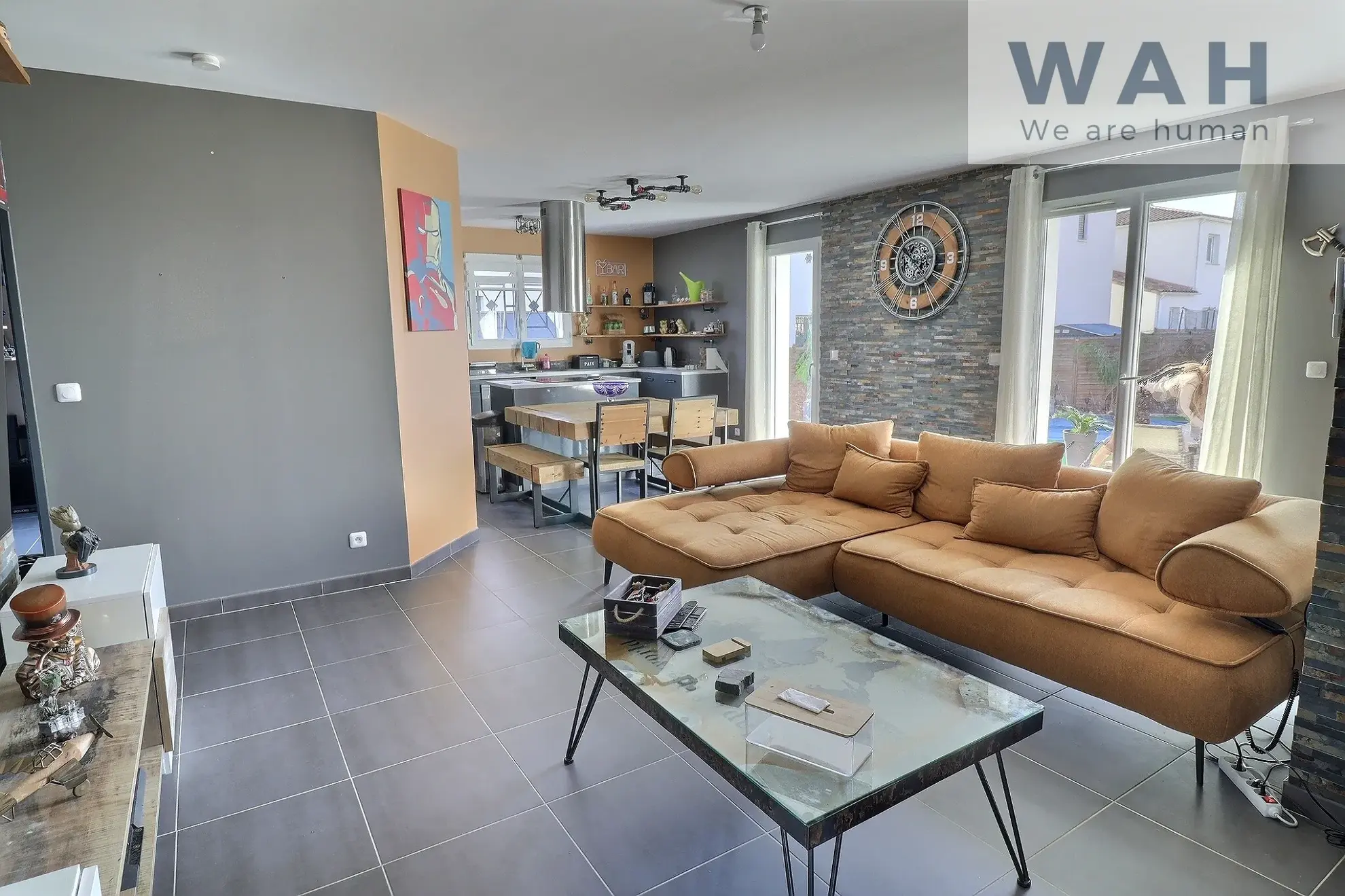 Villa moderne de plain-pied à vendre à Codognan (30920) avec jardin et garage 