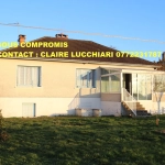 Maison familiale avec jardin et sous-sol à Bourbon Lancy en vente