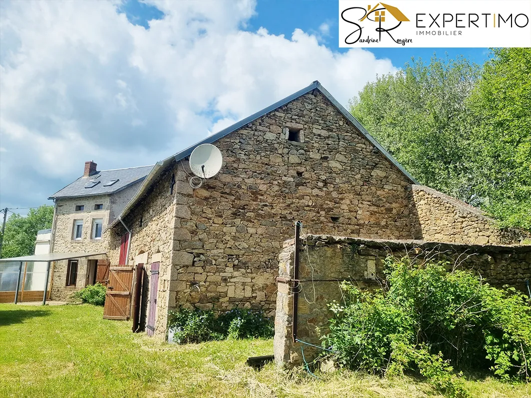 Charmante maison avec dépendances et grand terrain à Servant (63560) 