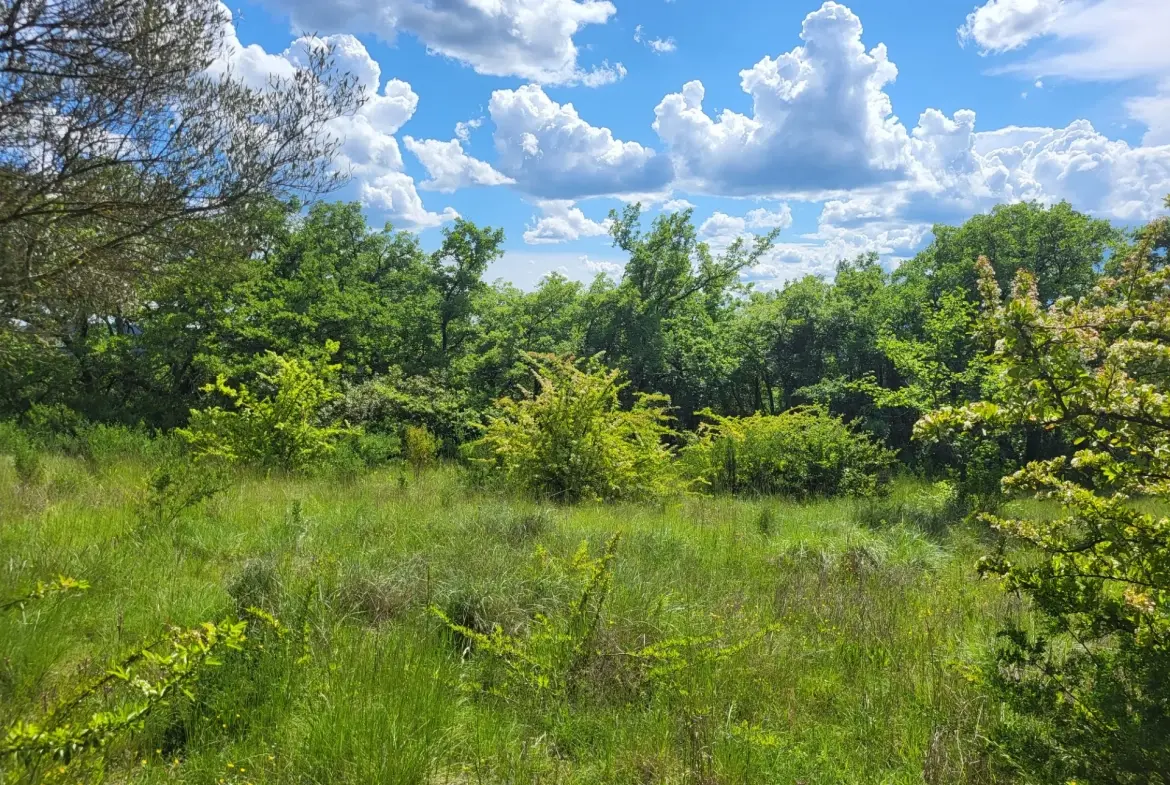 Terrain à bâtir de 1300m² à Ners - Quartier résidentiel au calme 