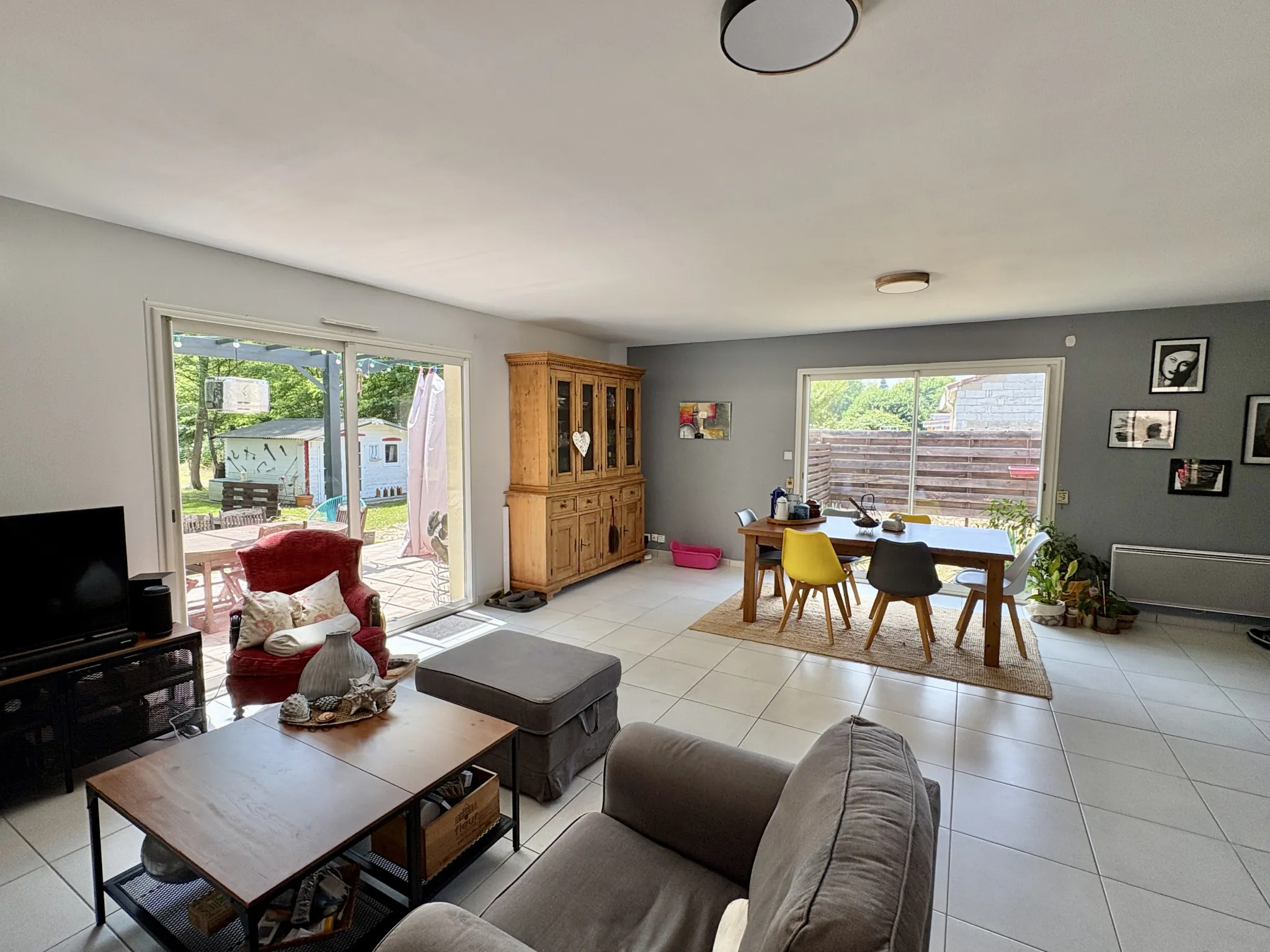 Maison à vendre à Sauternes avec 3 chambres, terrasse et garage près de Langon 