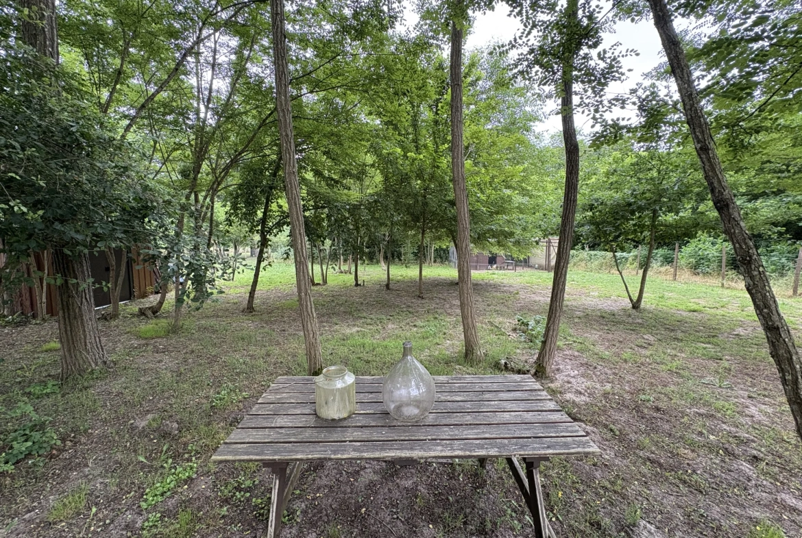Maison 3 chambres à vendre à Sauternes, calme et lumineuse avec jardin et garage 
