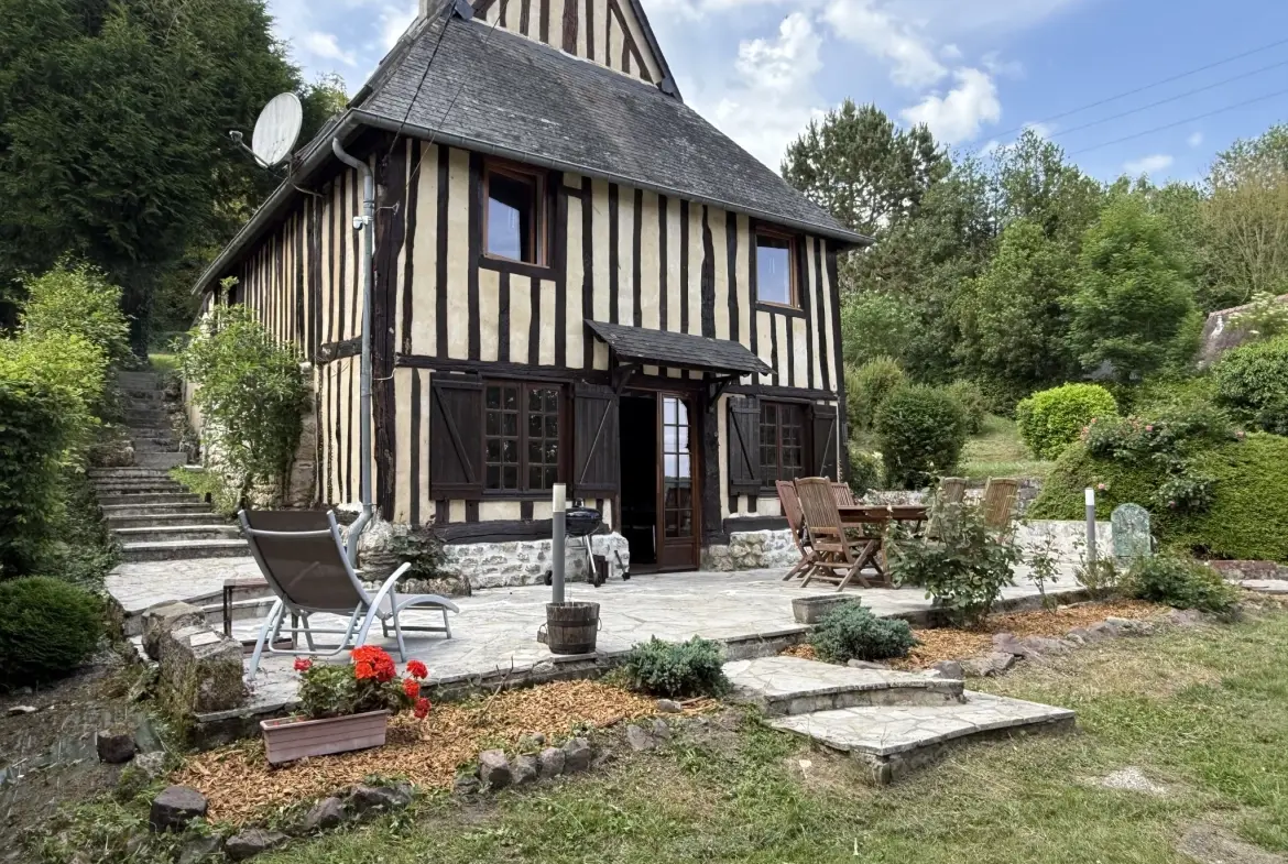 Charmante maison de caractère avec vue campagne à Guerquesalles 