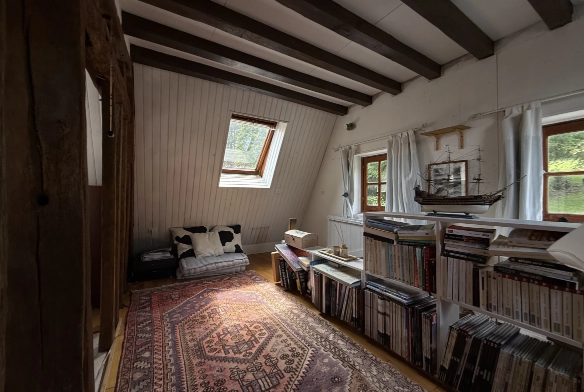 Charmante maison de caractère avec vue campagne à Guerquesalles 