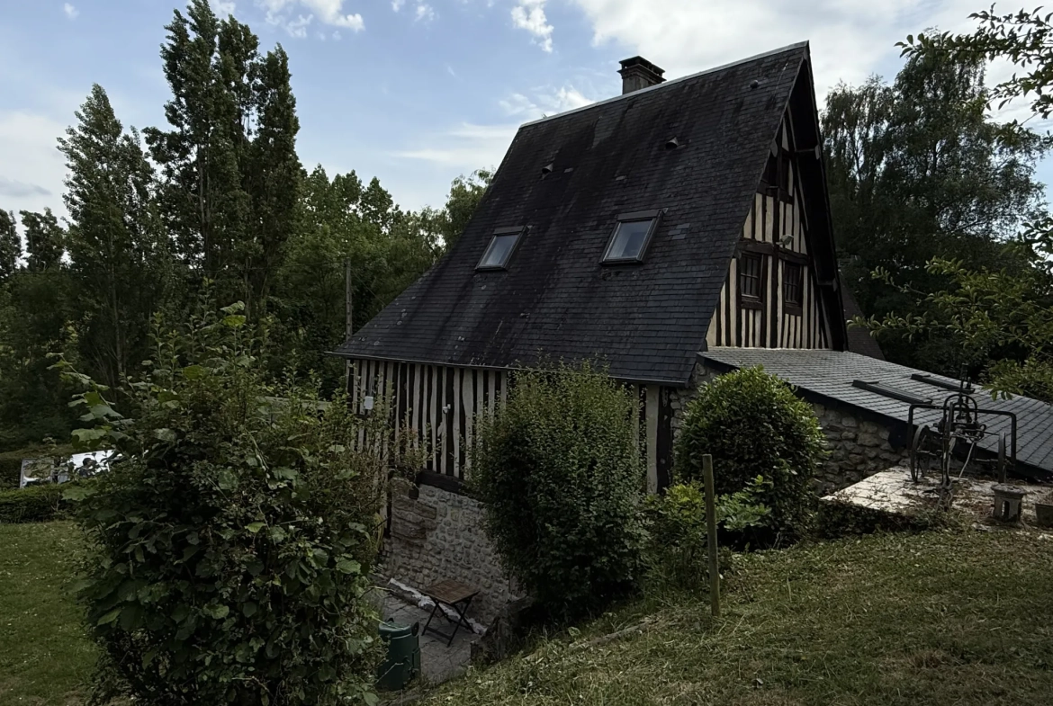 Charmante maison de caractère avec vue campagne à Guerquesalles 