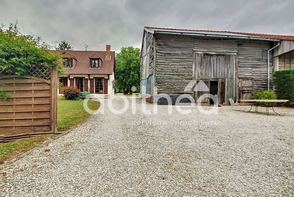 Charmante maison à Piney de 131 m² avec grands espaces et panneaux solaires 