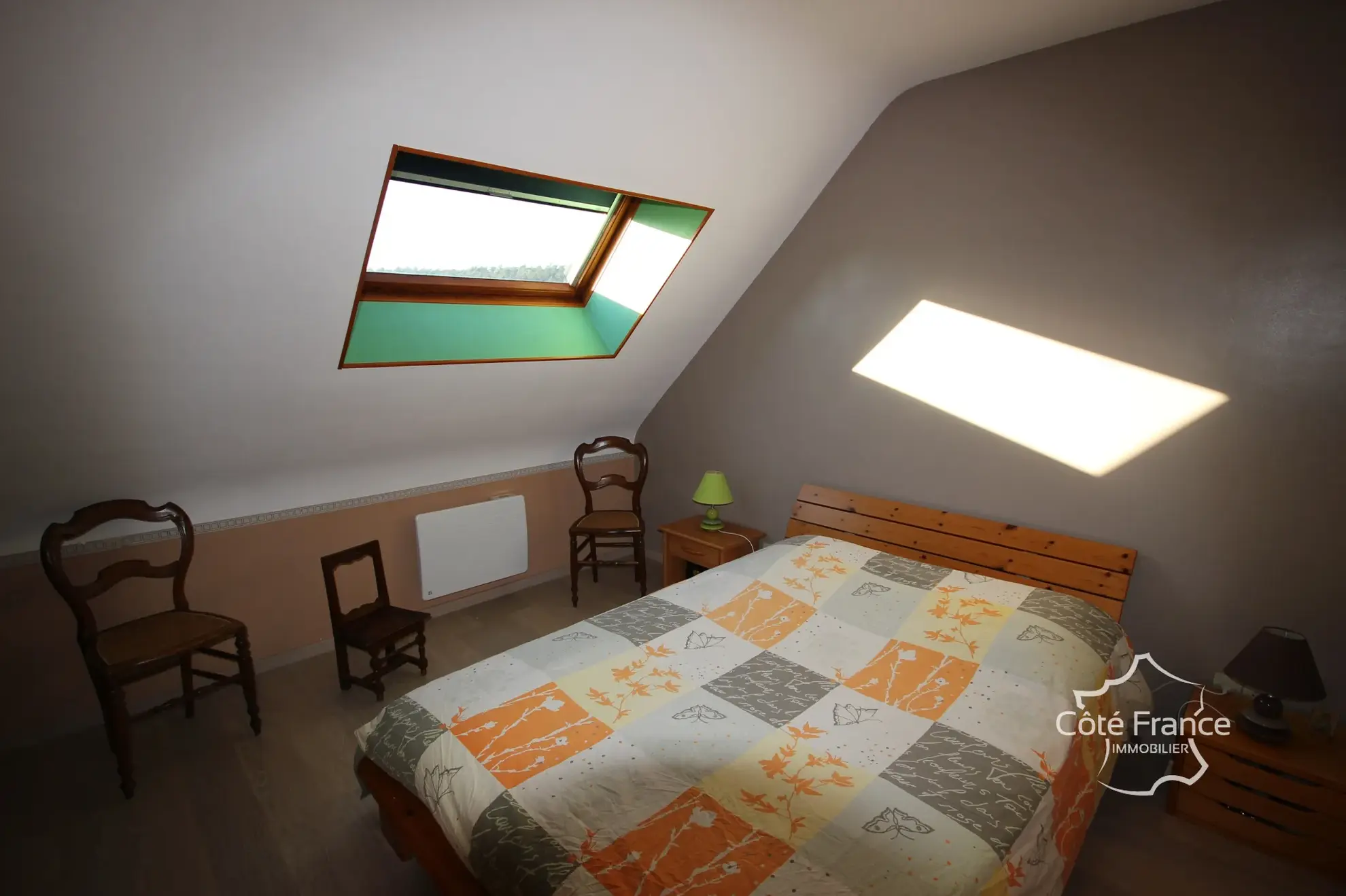 Maison familiale de plain-pied avec terrain proche de la nature à Rancennes 