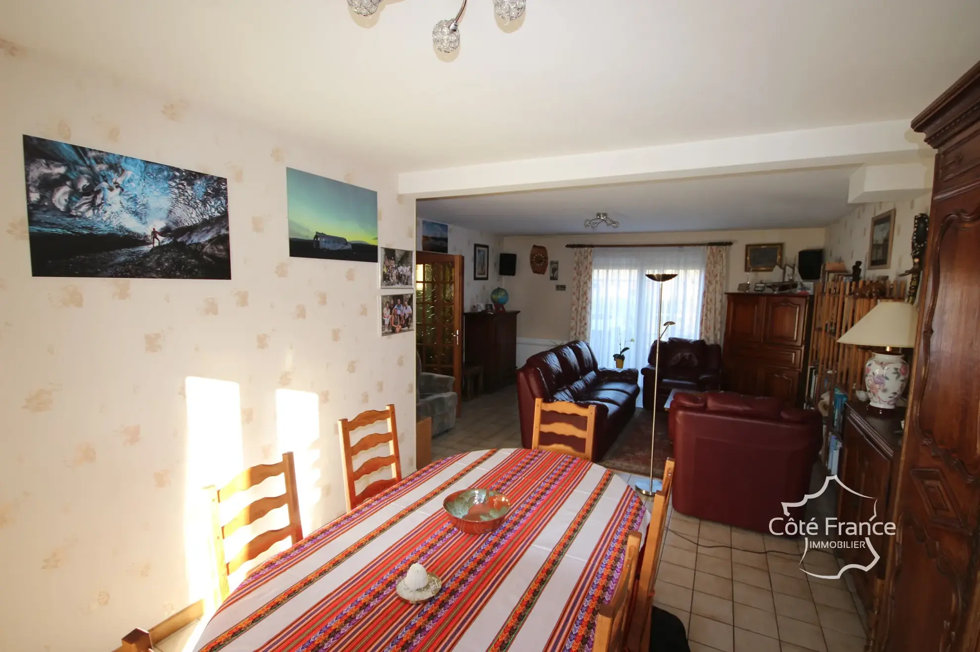 Maison familiale de plain-pied avec terrain proche de la nature à Rancennes 