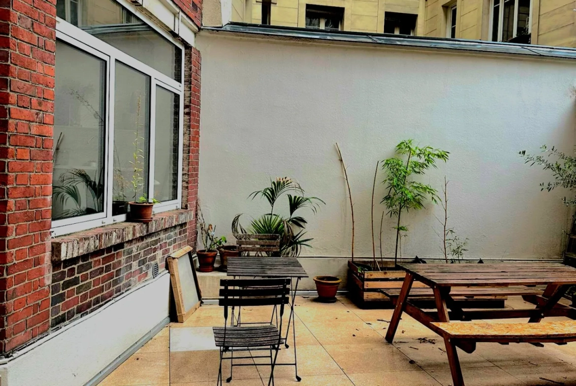 Appartement 2 pièces avec terrasse à Paris 18ème – Bonne opportunité 