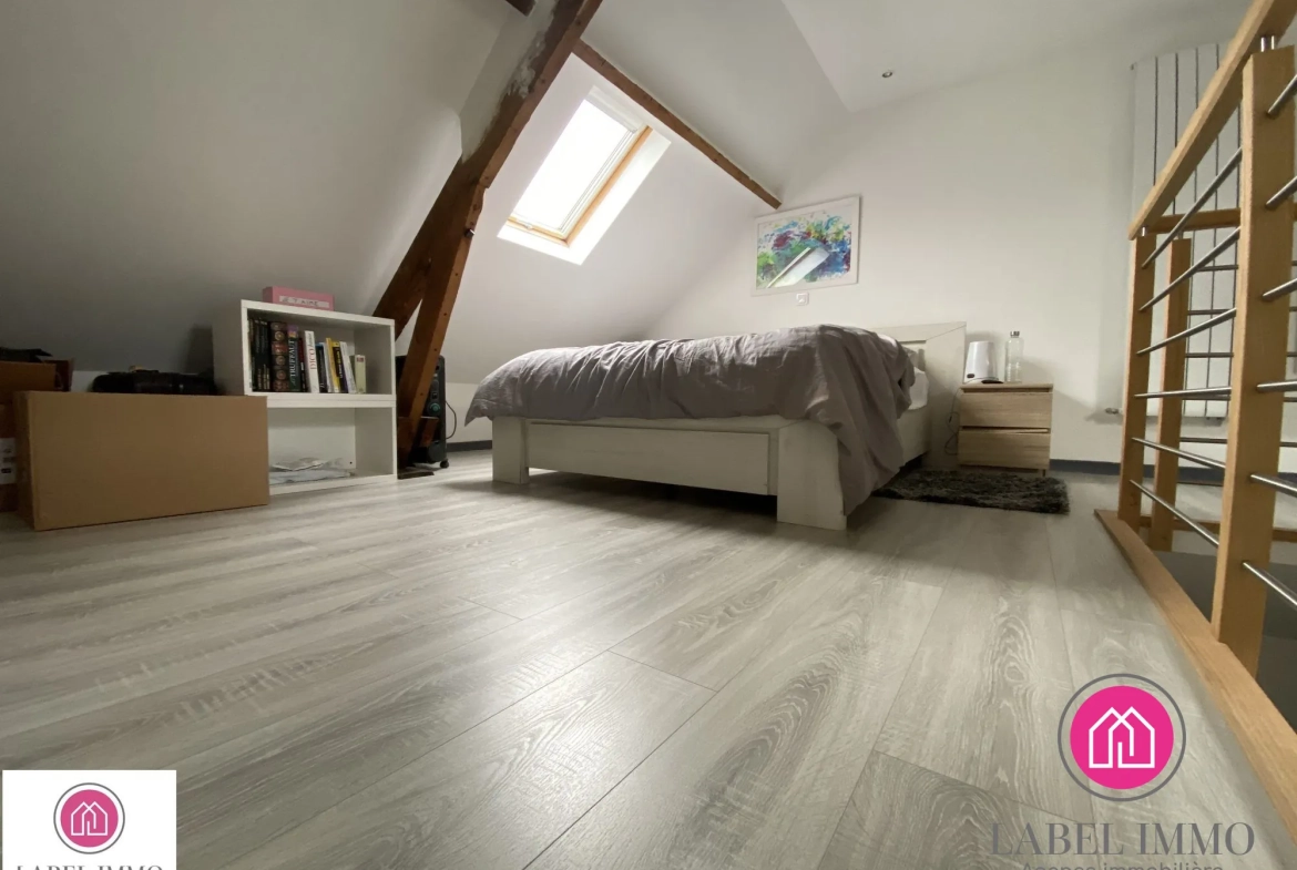 Maison semi-individuelle avec jardin et espace polyvalent à Lourches 