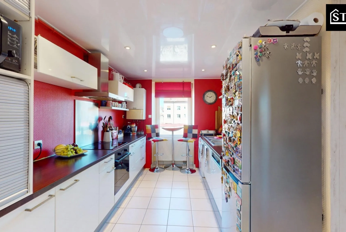 Bel appartement lumineux de 88 m² à Belfort 