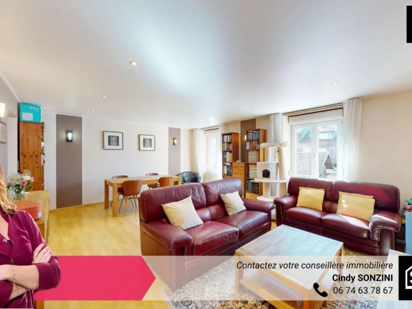 Bel appartement lumineux de 88 m² à Belfort