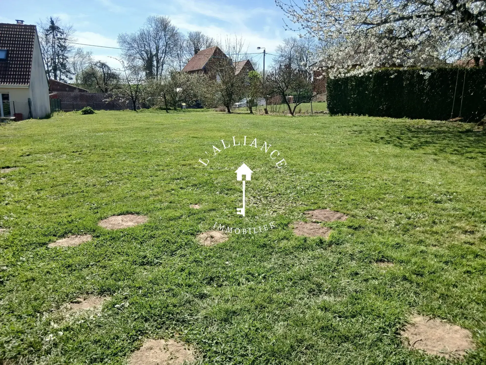 Terrain à bâtir de 800 m² dans secteur recherché proche d’Arras et Cambrai 