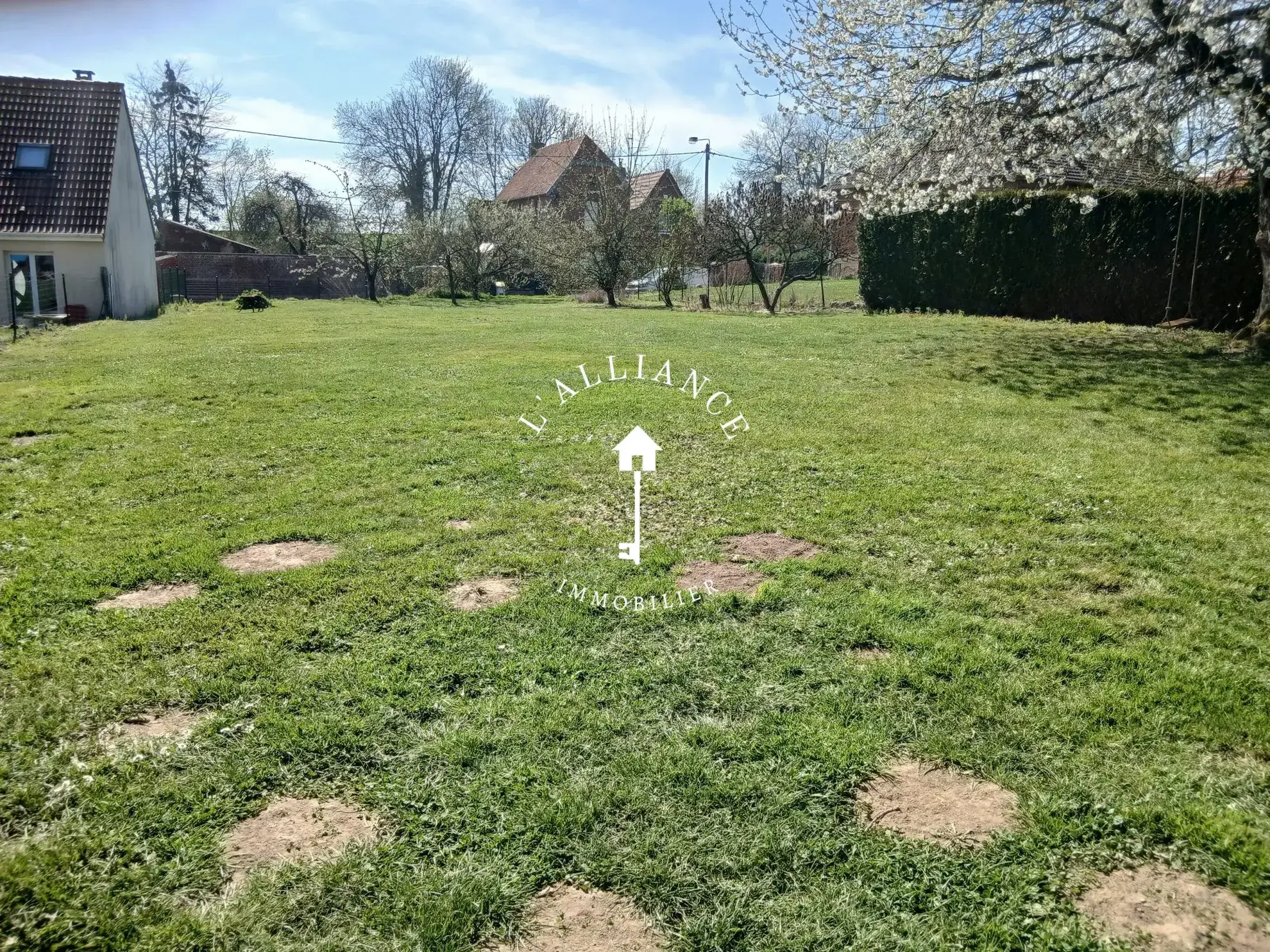 Terrain à bâtir de 800 m² dans secteur recherché proche d’Arras et Cambrai 