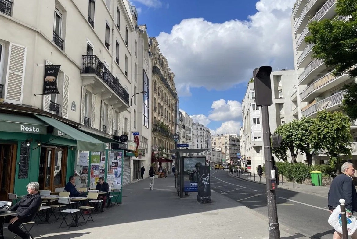 Restaurant avec extraction 400 et 28 couverts à vendre dans le 20ème Paris 