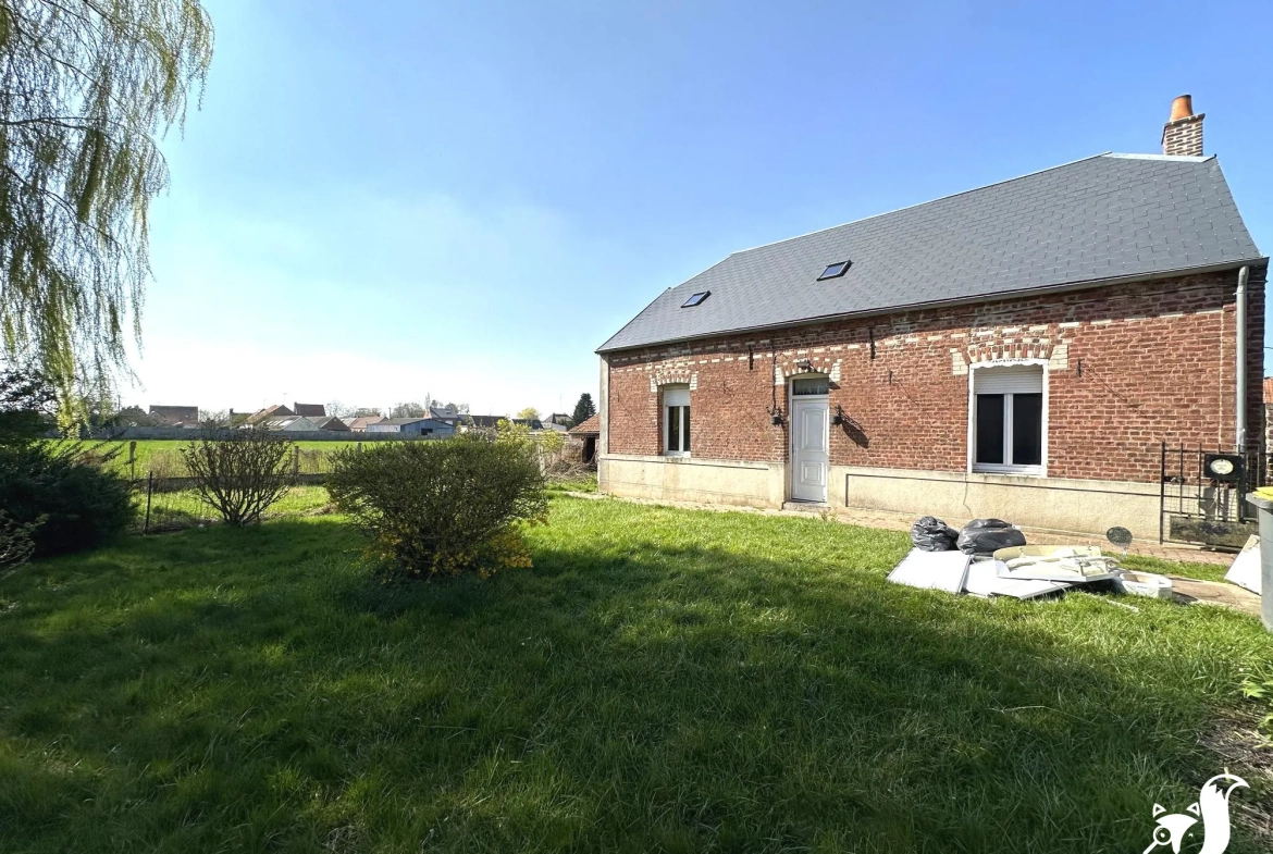 Maison à rénover de 140 m² avec jardin à Villers-Outréaux 