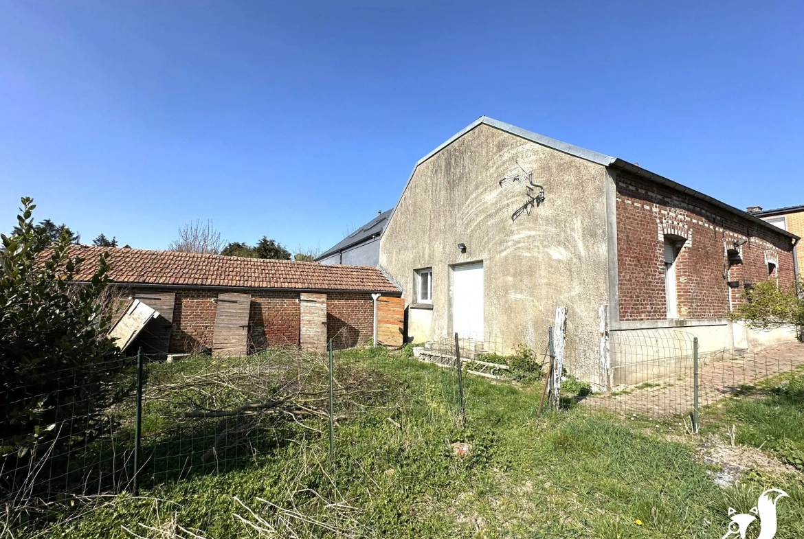 Maison à rénover de 140 m² avec jardin à Villers-Outréaux 