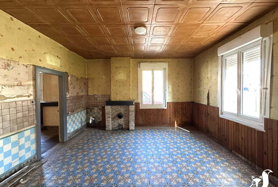 Maison à rénover de 140 m² avec jardin à Villers-Outréaux 