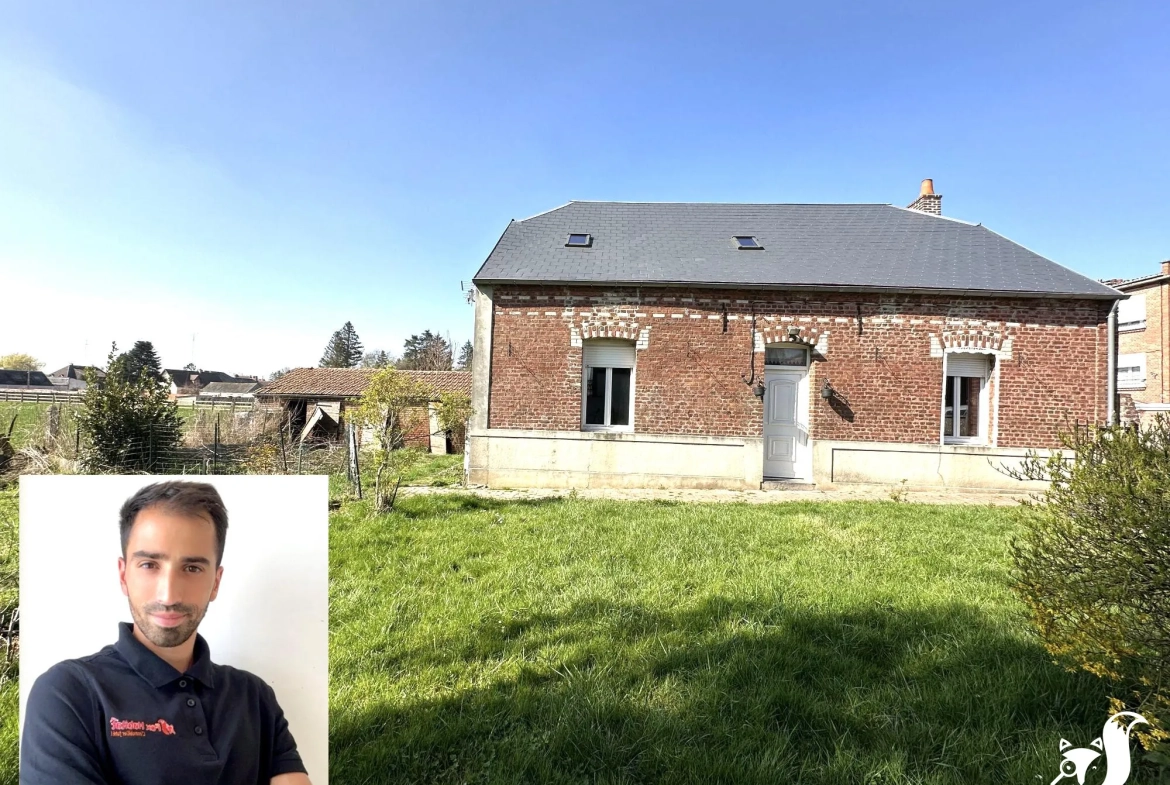 Maison à rénover de 140 m² avec jardin à Villers-Outréaux 