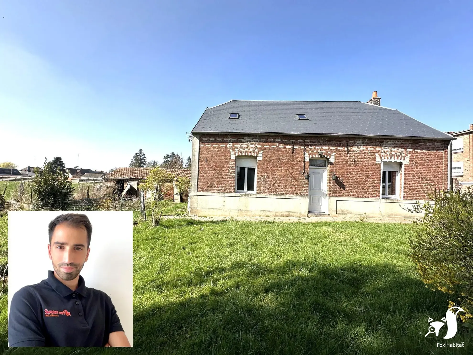 Maison à rénover de 140 m² avec jardin à Villers-Outréaux 