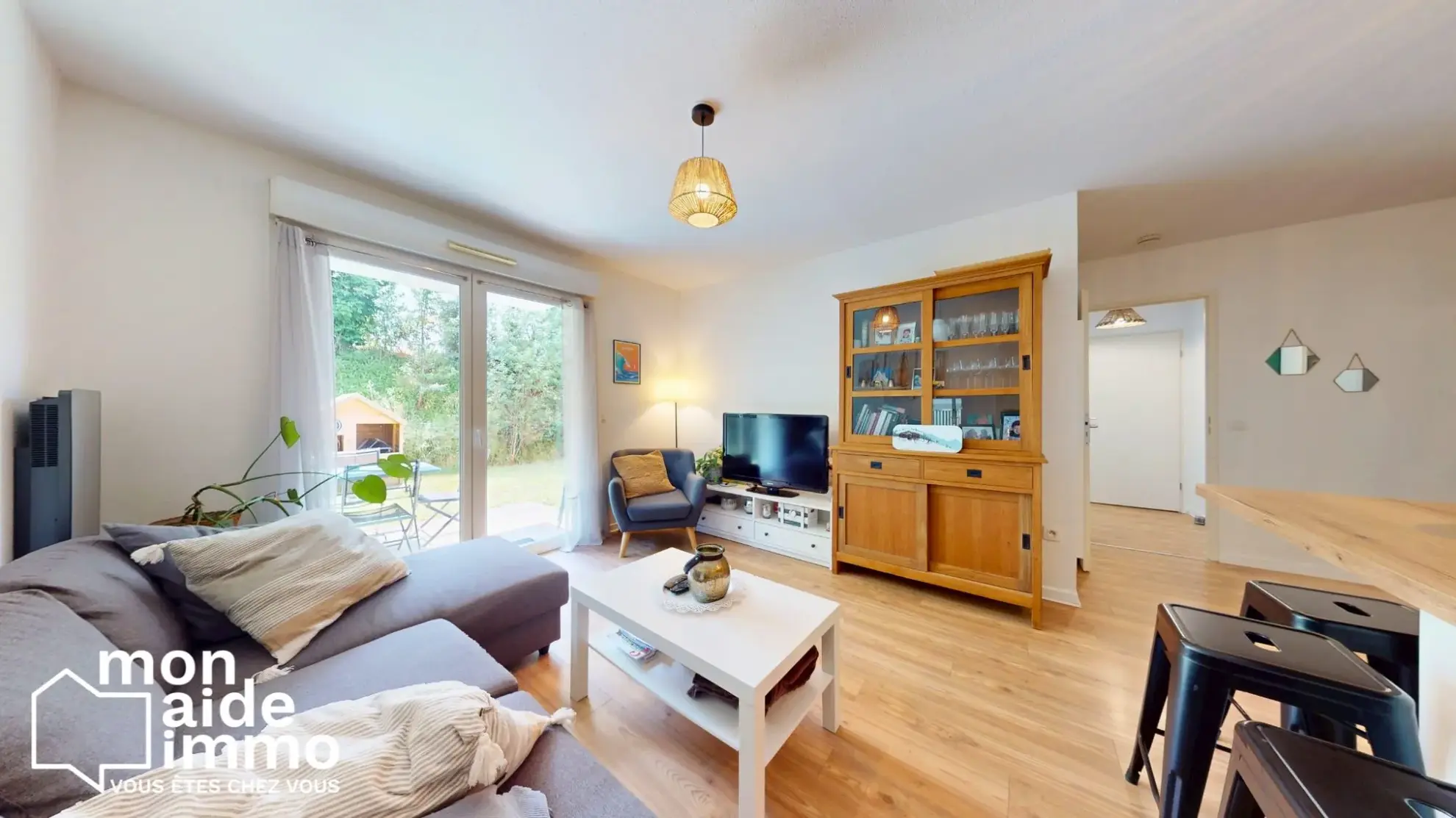 Superbe appartement T3 avec jardin privatif à Artigues-près-Bordeaux 