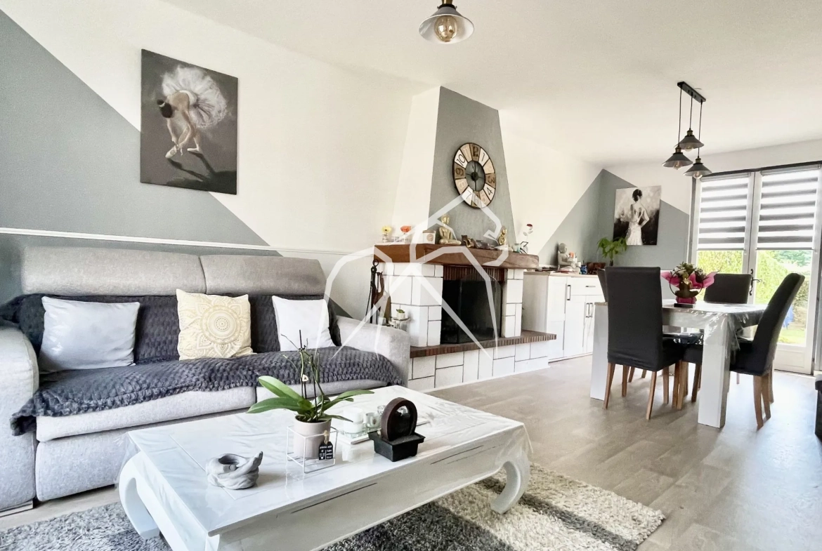 Maison 3 Chambres à Saint-Pierre-Lès-Elbeuf - 83m², Jardin Sud, Travaux à prévoir 