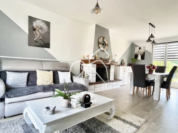 Maison 3 Chambres à Saint-Pierre-Lès-Elbeuf - 83m², Jardin Sud, Travaux à prévoir