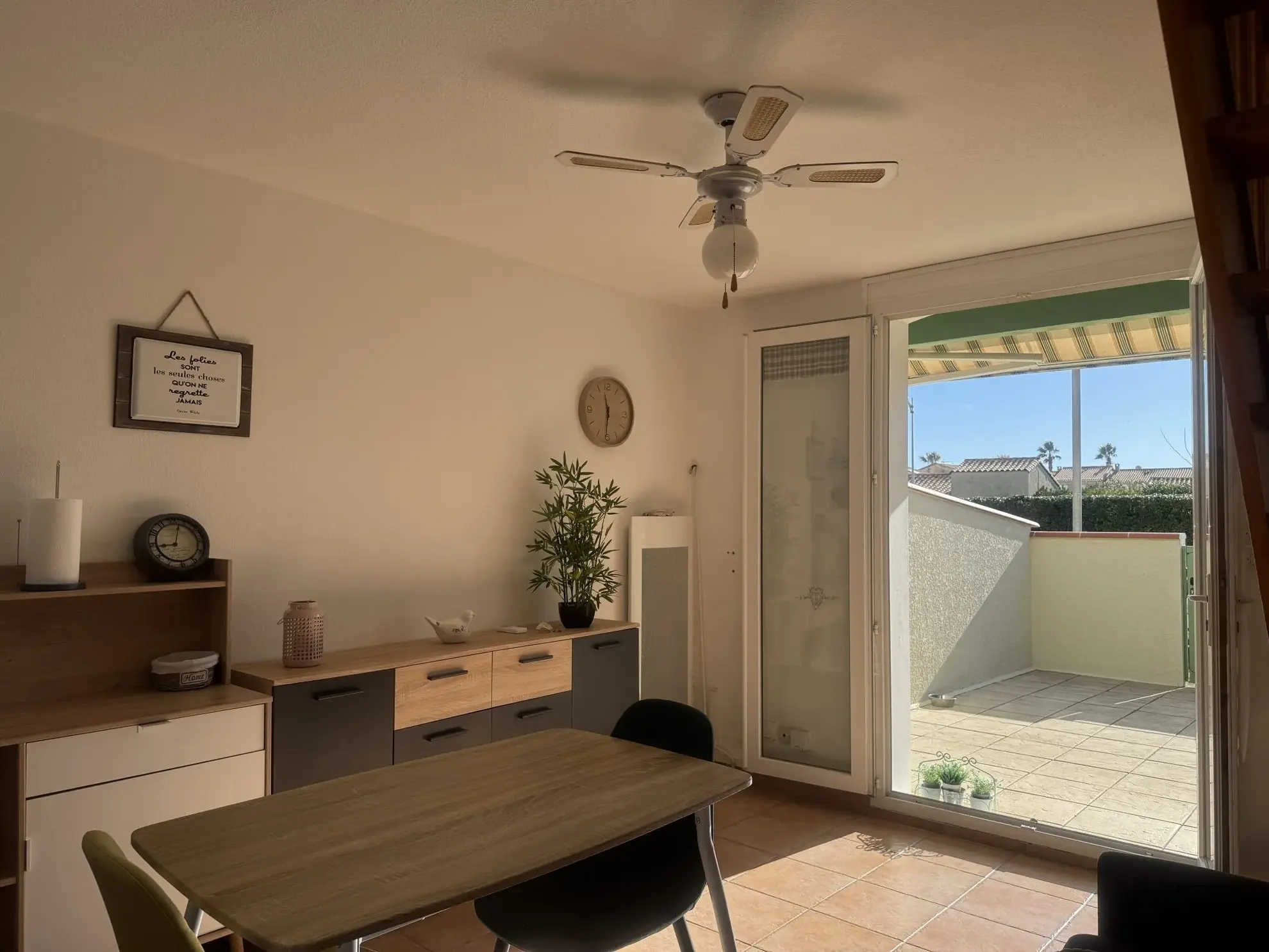 Pavillon 3 pièces avec terrasse et parking à Gruissan Grazel 