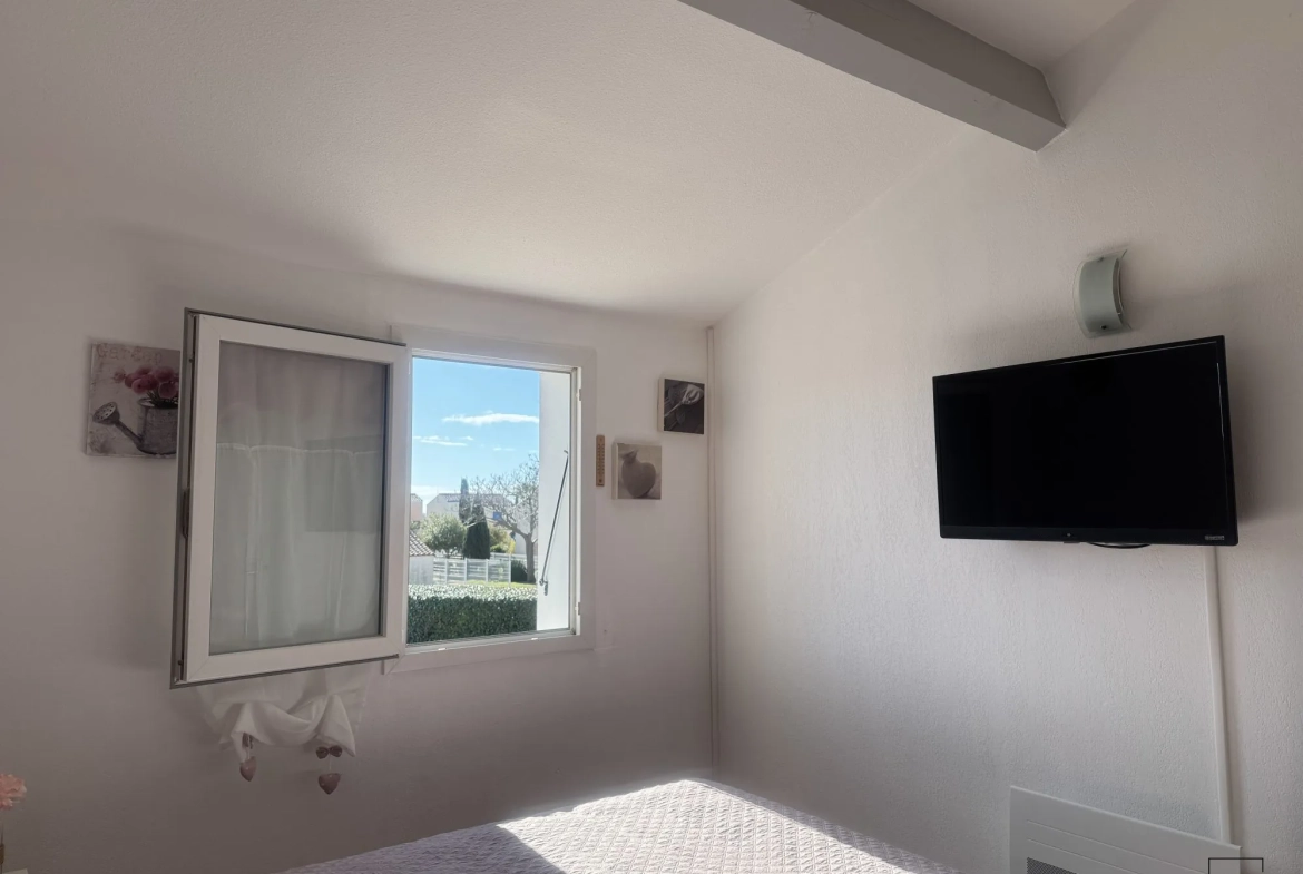 Pavillon 3 pièces avec terrasse et parking à Gruissan Grazel 