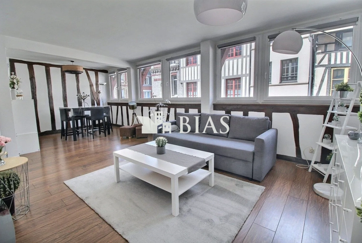 Appartement à vendre en plein centre de Rouen - 52 m² 