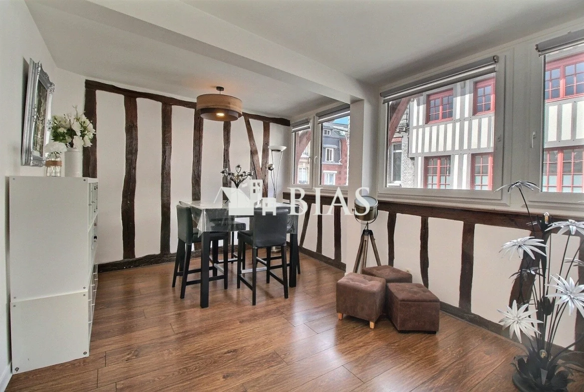 Appartement à vendre en plein centre de Rouen - 52 m² 