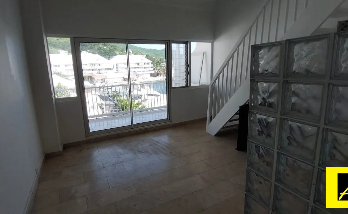 Appartement avec vue exceptionnelle sur la marina à Saint-Martin 