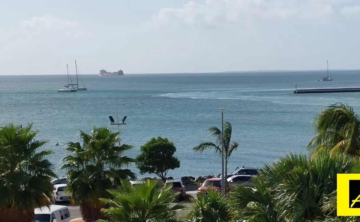 Appartement avec vue exceptionnelle sur la marina à Saint-Martin 