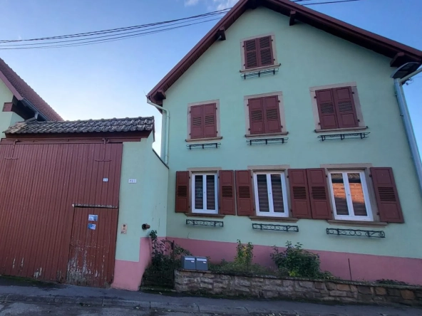 Maison ancienne à Melsheim de 4 chambres avec terrasse et potentiel de rénovation