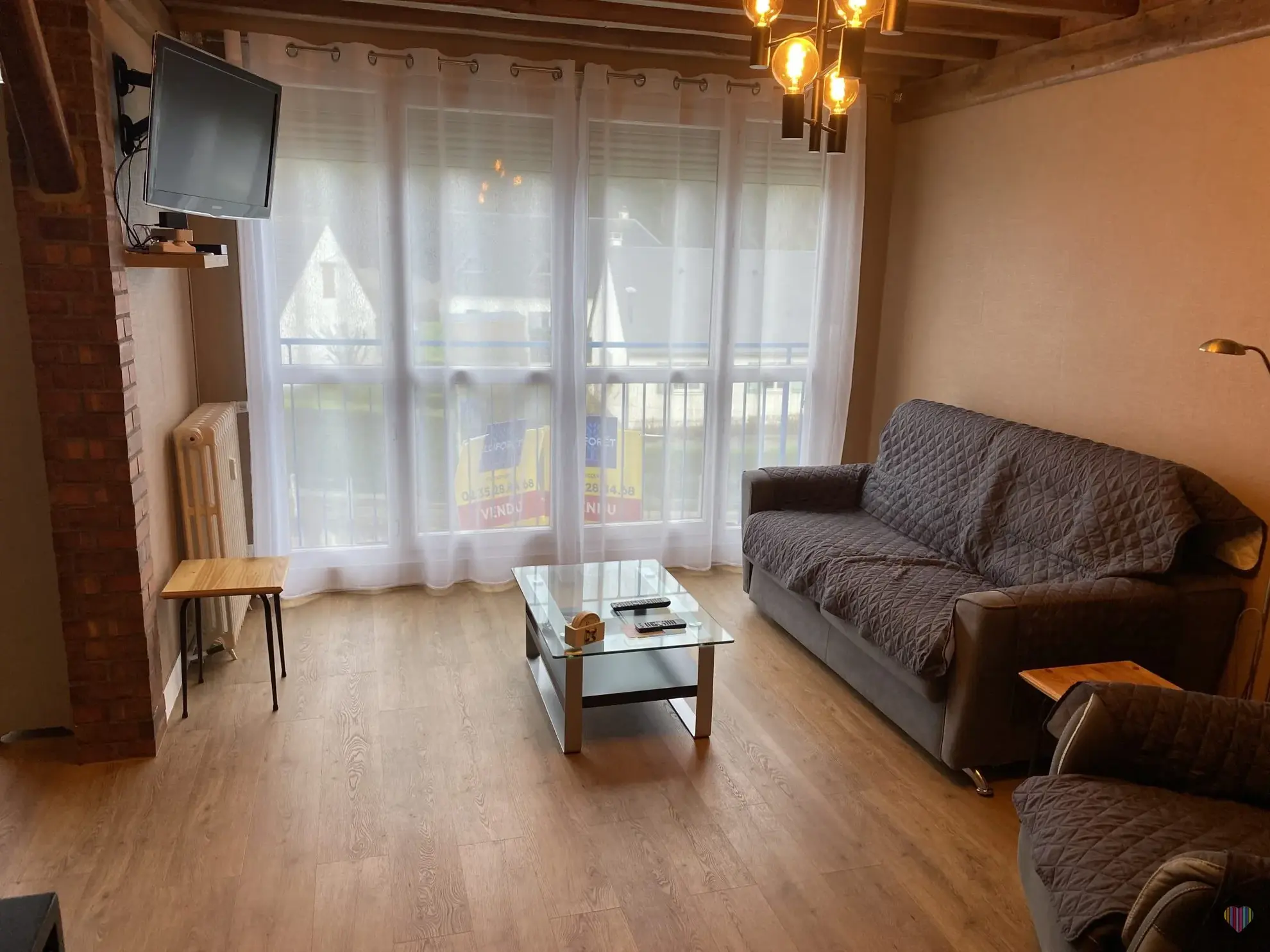 Appartement T4 à Fécamp avec ascenseur et cave, idéal famille 