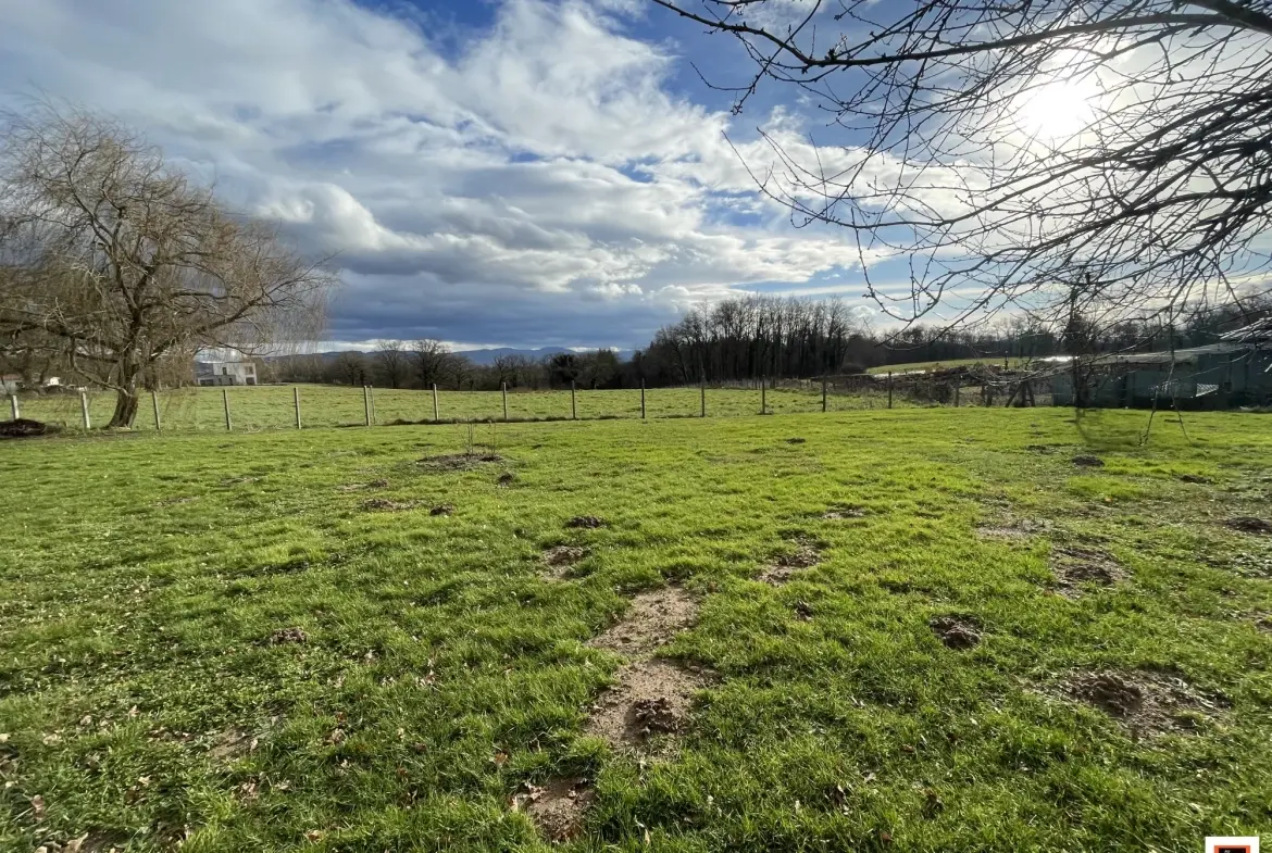 Maison à vendre à Orléat avec jardin clos et garage aménageable 