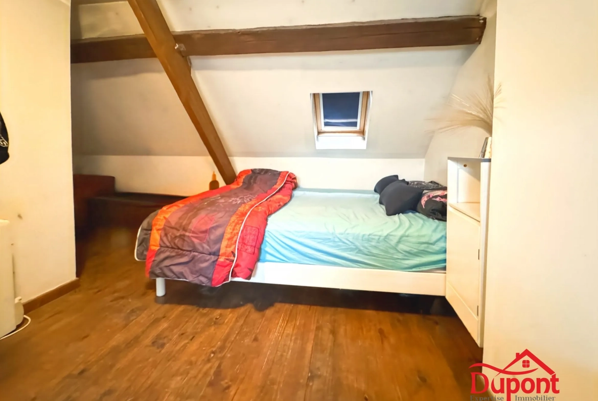 Maison de campagne à Viesly de 76,76 m² avec jardin et cave 