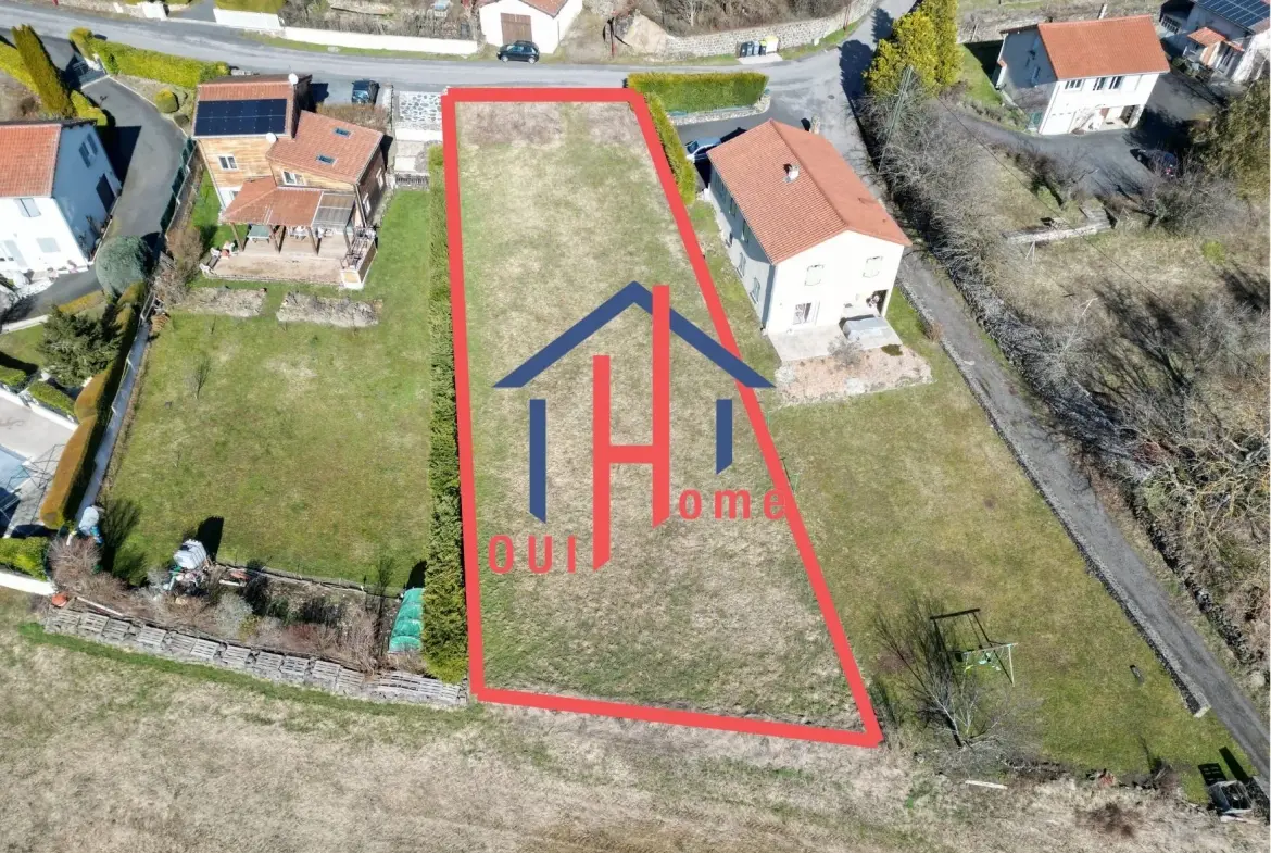 Terrain constructible de 994 m² à Polignac en vente - Opportunité immobilière 