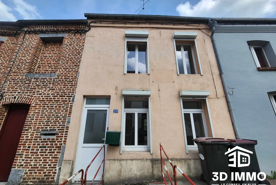 Maison à vendre à Solre-le-Château avec jardin proche de la frontière belge 