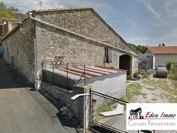Grange à rénover à Mornac avec vue imprenable, proximité commerces
