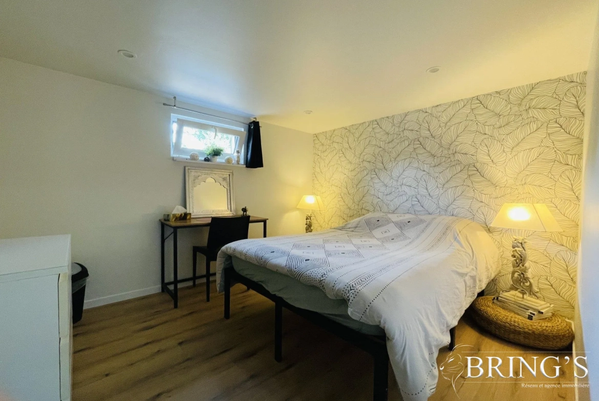 Maison à vendre à Alençon – 124m² rénovés avec jardin et terrasse, 4 chambres, idéal famille 