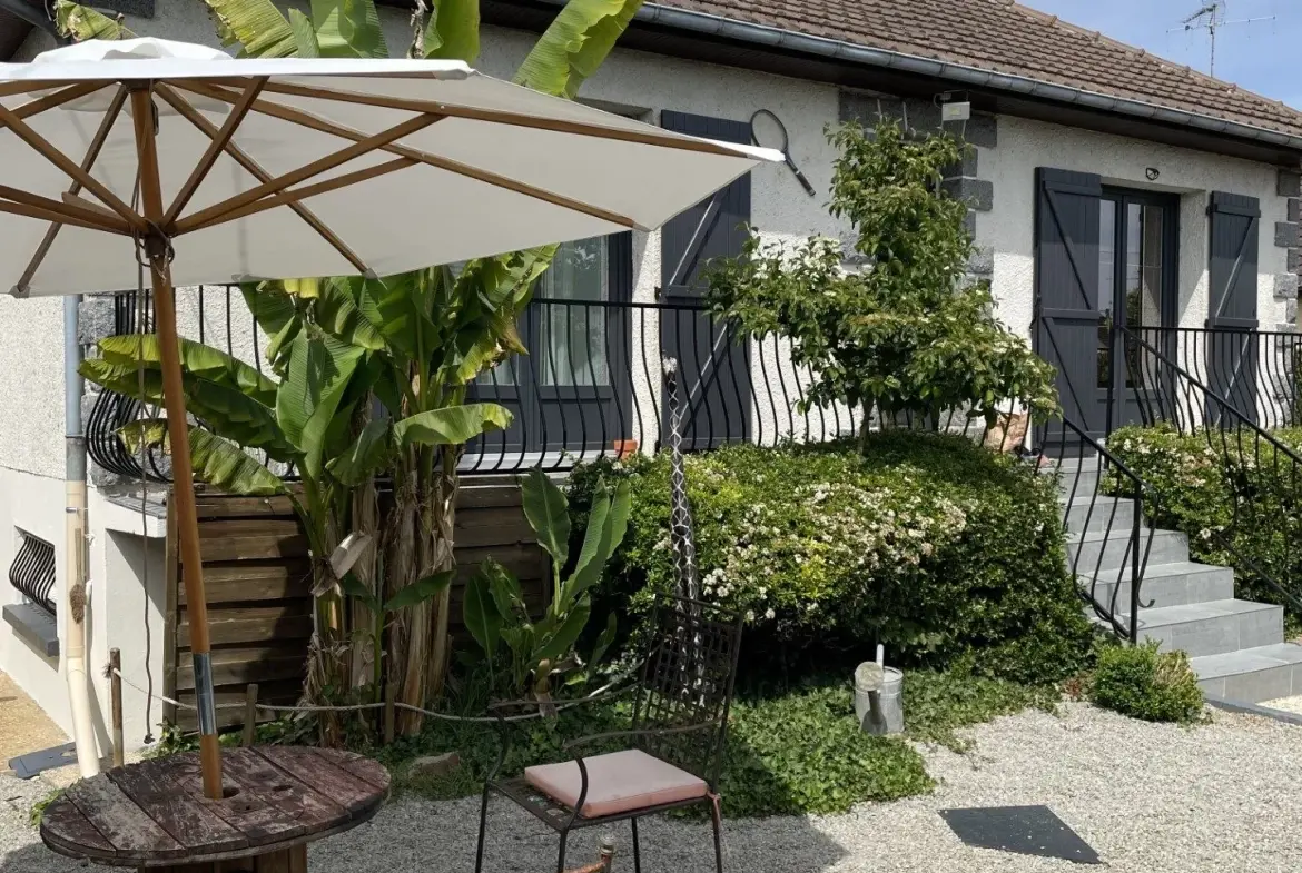 Maison à vendre à Alençon – 124m² rénovés avec jardin et terrasse, 4 chambres, idéal famille 