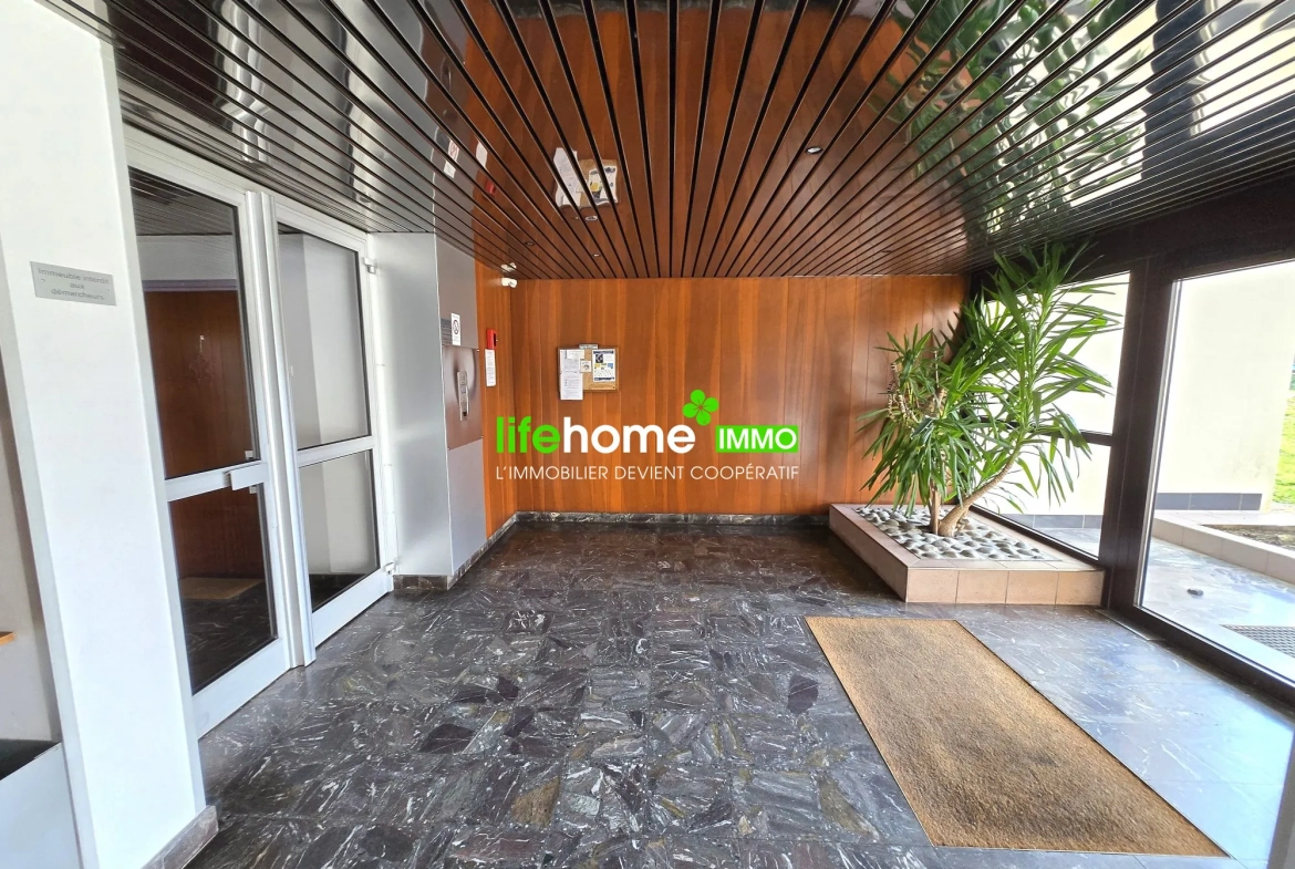 Appartement T4 lumineux à Limoges, résidence rénovée, idéal investissement ou premier achat 