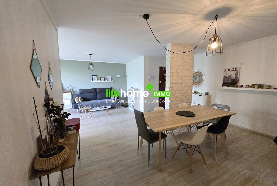 Appartement T4 lumineux à Limoges, résidence rénovée, idéal investissement ou premier achat 