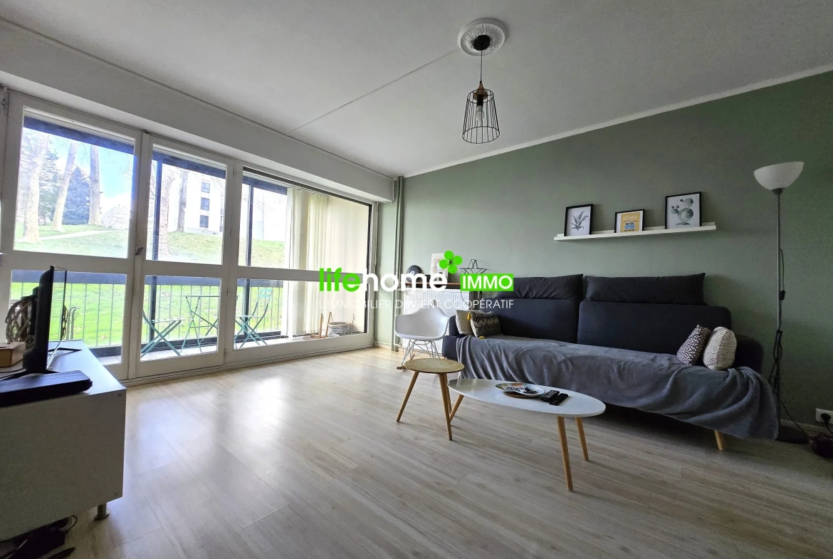 Appartement T4 lumineux à Limoges, résidence rénovée, idéal investissement ou premier achat 