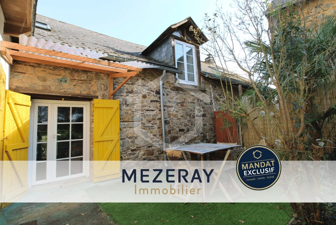 Maison en pierre à Guémené-Penfao avec jardin et potentiel de rénovation 